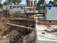 Обвязка смесительной установки